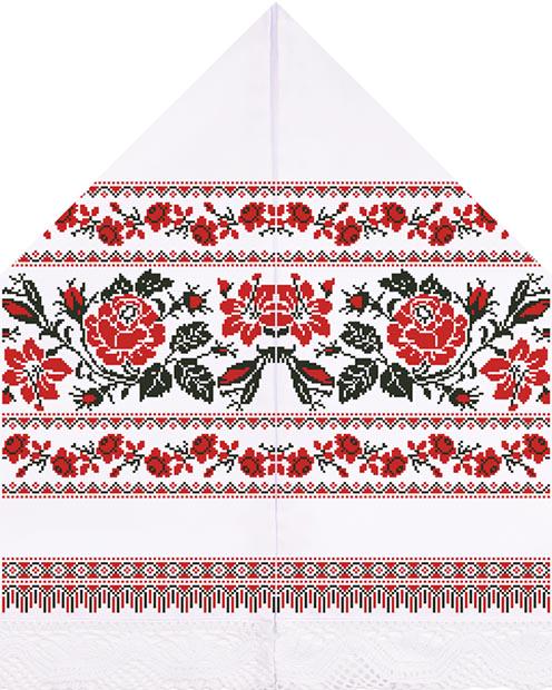 Схема Рушник для свадебных икон для вышивки бисером и нитями на ткани габардин (ТР125пн3099) Схема Рушник для свадебных икон для вышивки бисером и нитями на ткани габардин (ТР125пн3099)