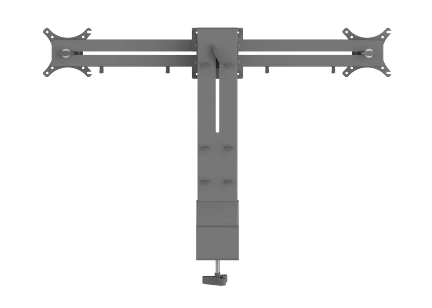 Кронштейн для двух мониторов Aoke AK-MA09B Manual Серый - фото 4