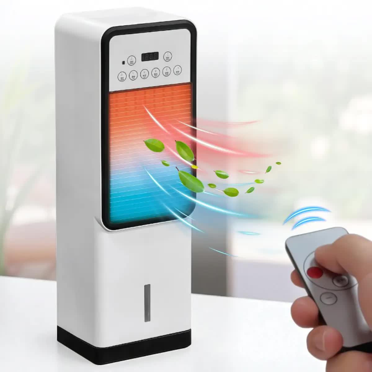 Нагрівач/охолоджувач підлоговий Germatic Air Max Pro 2в1 від мережі 220V з пультом керування (BFX-8D-1668) - фото 2 Нагрівач/охолоджувач підлоговий Germatic Air Max Pro 2в1 від мережі 220V з пультом керування (BFX-8D-1668) - фото 2