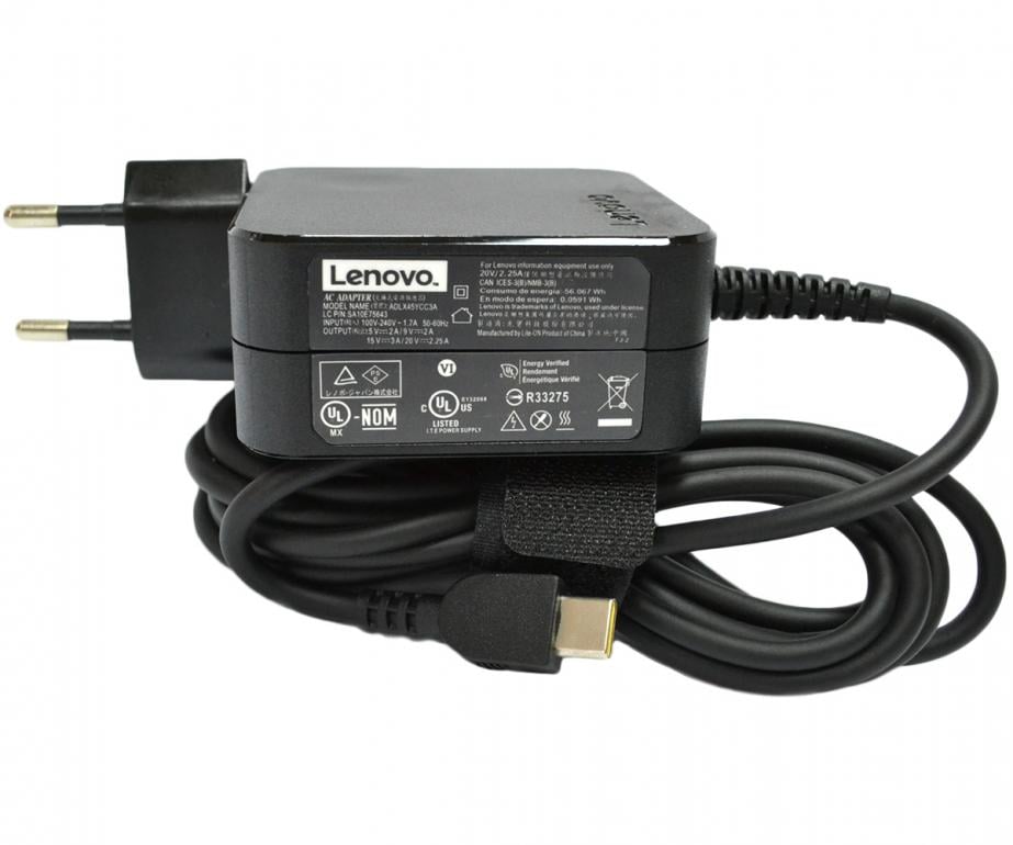 Блок живлення для ноутбука Lenovo ThinkPad T480s 45 W - фото 4