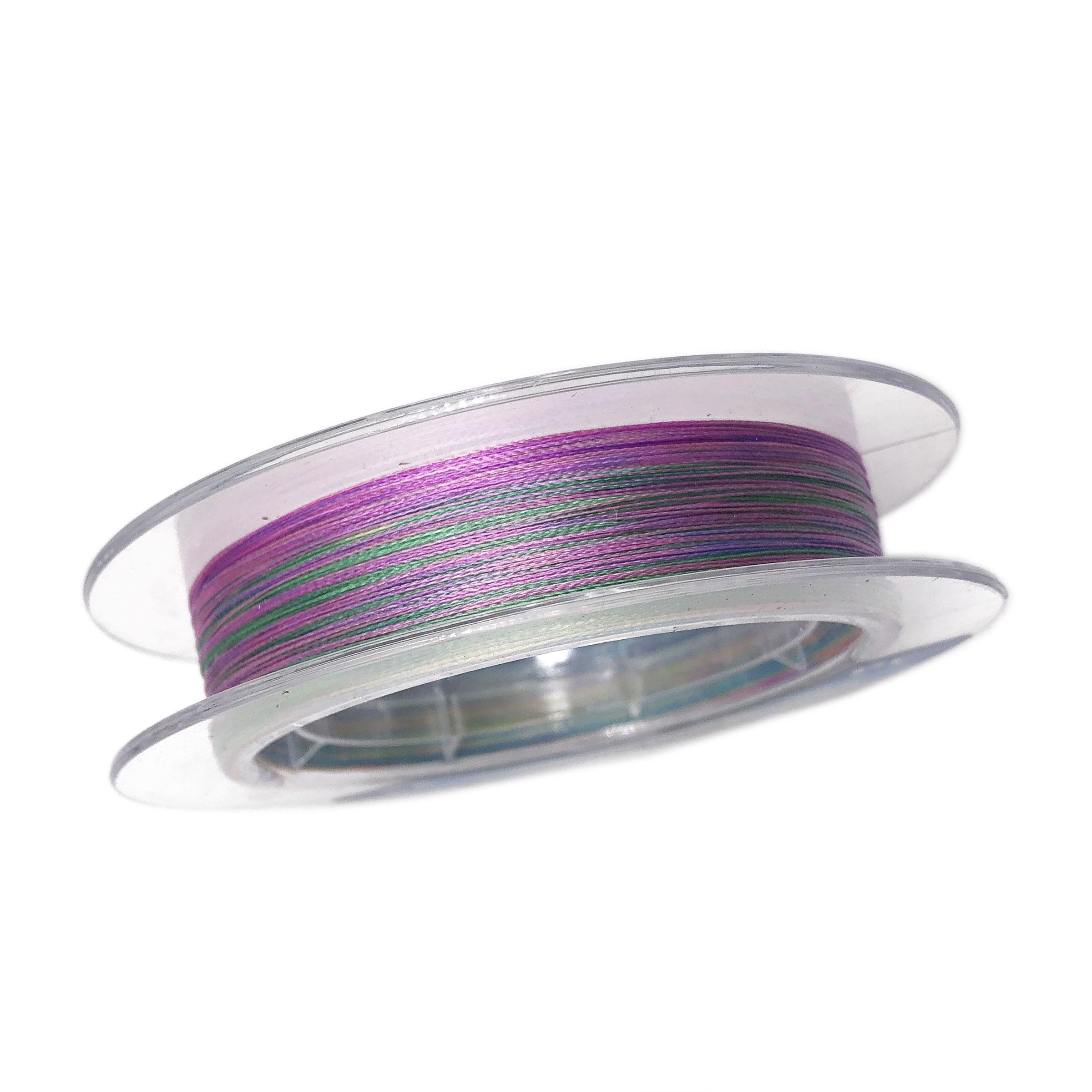 Шнур Aidiao Line Braided PEx4 0.8 100 м 0,148 мм 9 кг Різнокольоровий (7861) - фото 2 Шнур Aidiao Line Braided PEx4 0.8 100 м 0,148 мм 9 кг Різнокольоровий (7861) - фото 2