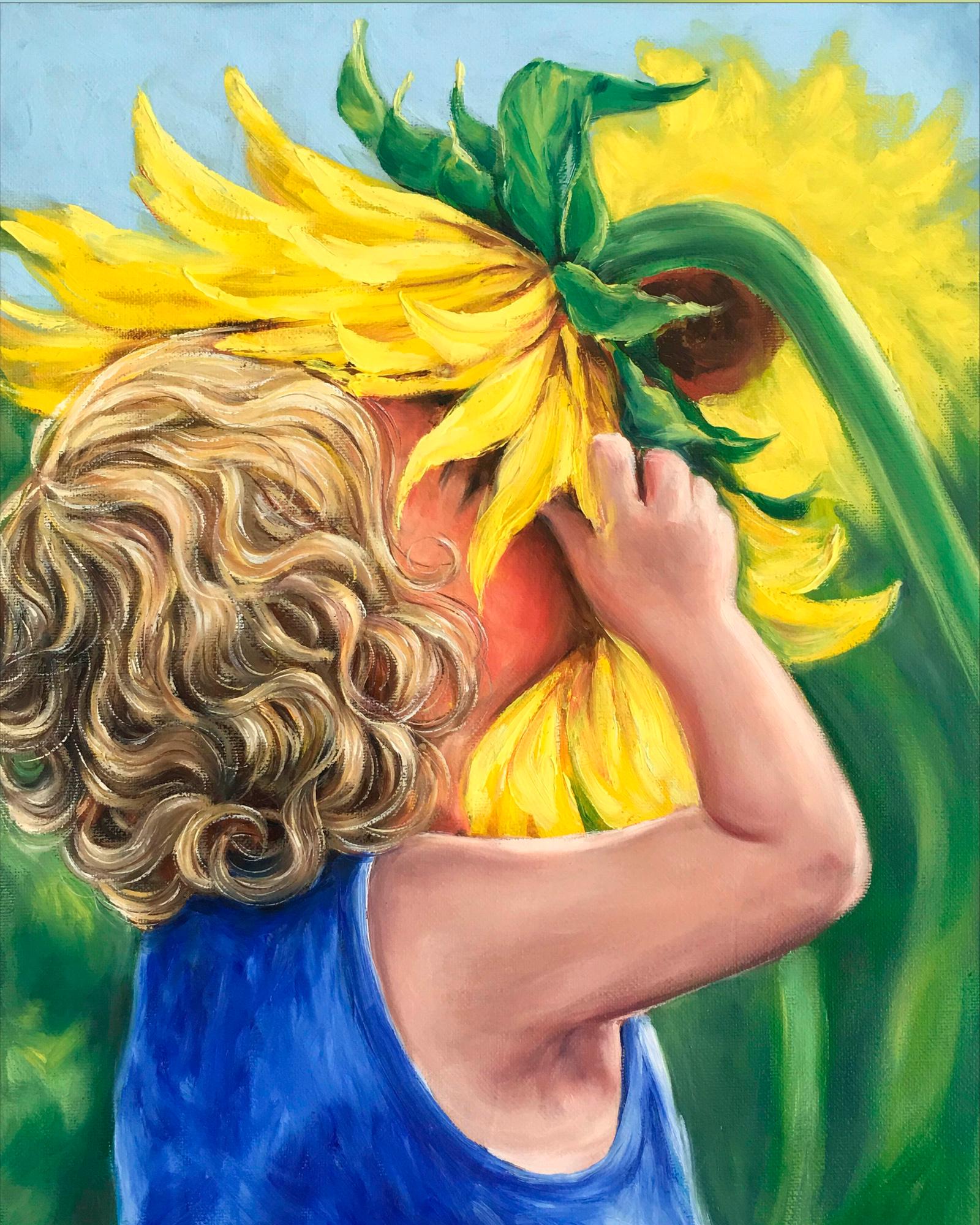 Алмазная мозаика на подрамнике Santi Солнечный аромат 40x50 см (Top-954327)