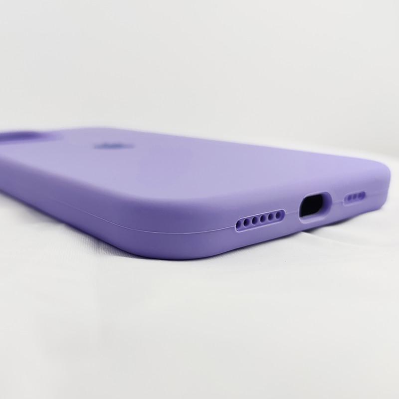 Чехол Copy Silicone Case iPhone 12/12 Pro Light Violet (29caa1-3287) - фото 4