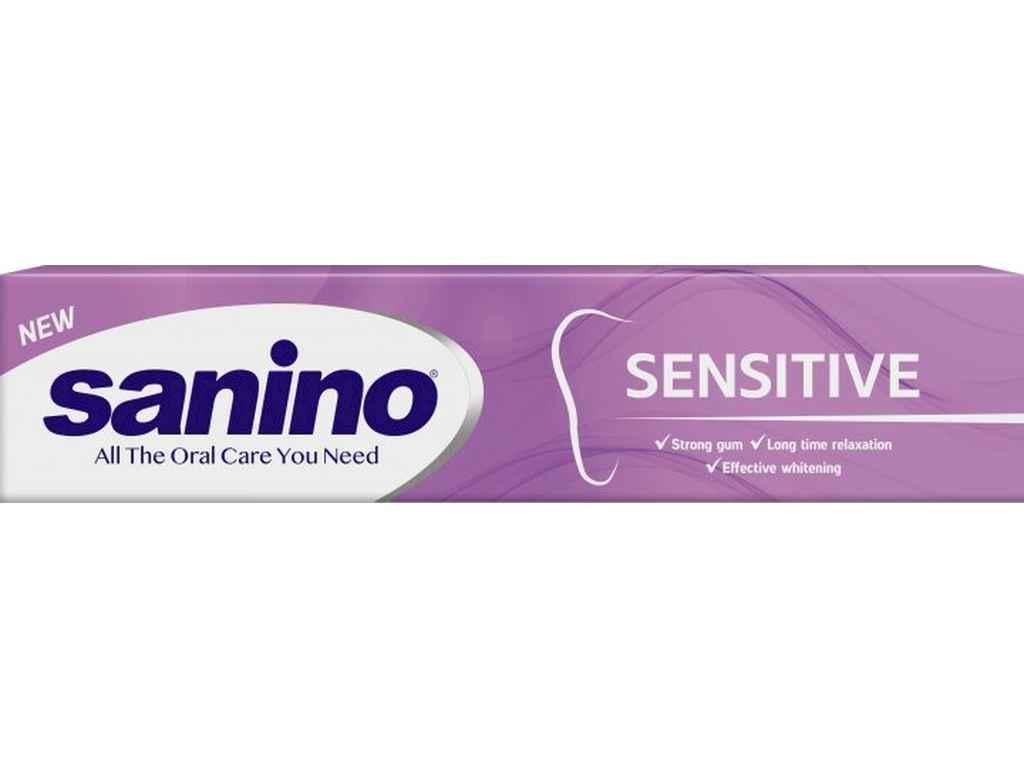 Зубная паста SANINO sensitive защита для чувствительных зубов 90 мл (993503)