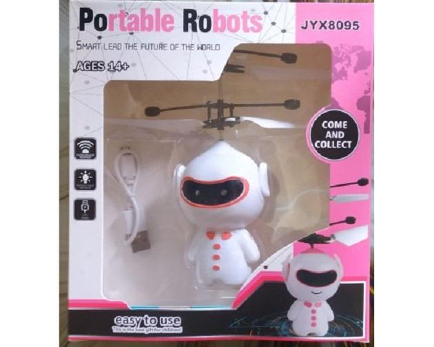 Инопланетянин летающий с управлением от руки от USB Белый (JYX8095-1)