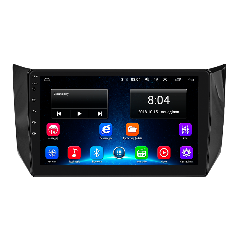 Магнитола штатная экран 10" Lesko для Nissan Tiida II 2015-2018 2/32Gb/ 4G/ Wi-Fi Premium Ниссан