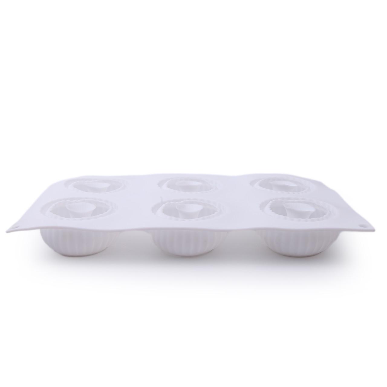 Форма силіконова для євроторту Mini Raggio 29х17 см 6 шт. (2356744501) - фото 4 Форма силіконова для євроторту Mini Raggio 29х17 см 6 шт. (2356744501) - фото 4