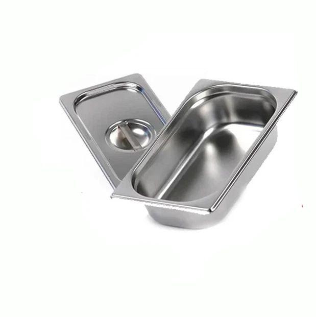 Набір гастроємностей Bakpoco GN 1/3 з кришками із нержавіючої сталі 4 шт. (32161548)