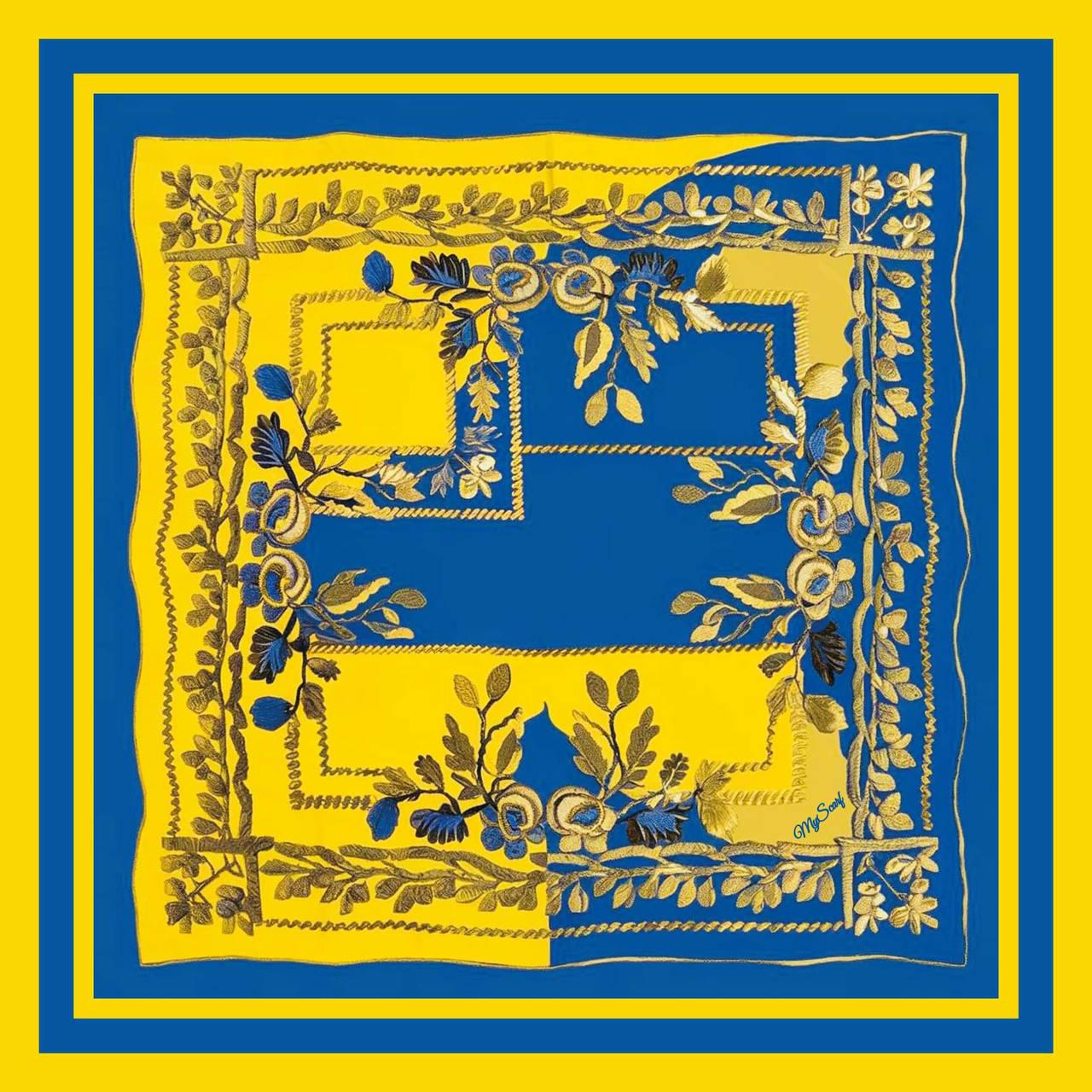 Хустка авторська My Scarf Український оранмент (18019873)