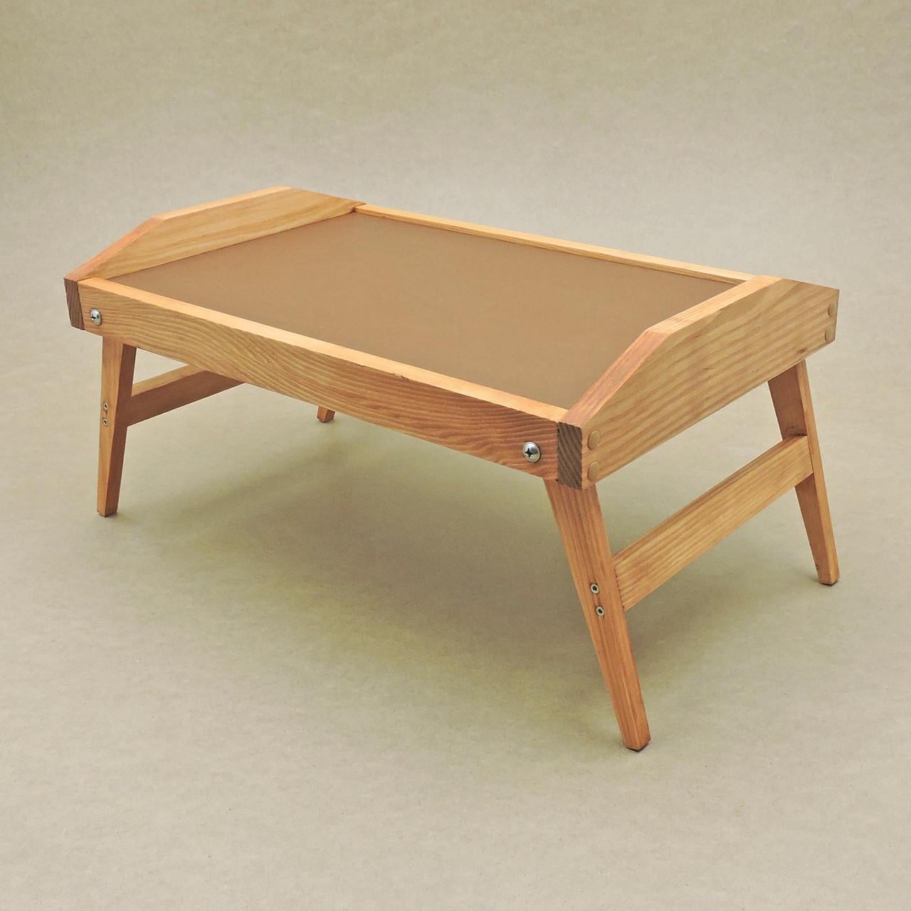 Столик-поднос для завтрака из дерева Колорадо Шафран (СТП-001606)