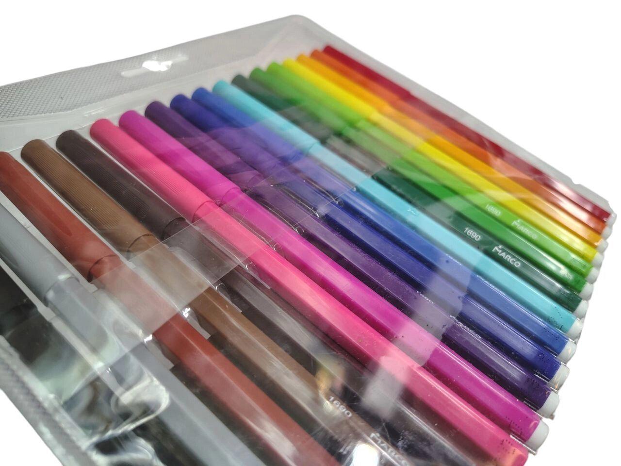 Набор фломастеров Марко 18 шт. (26240230) - фото 2 Набор фломастеров Марко 18 шт. (26240230) - фото 2