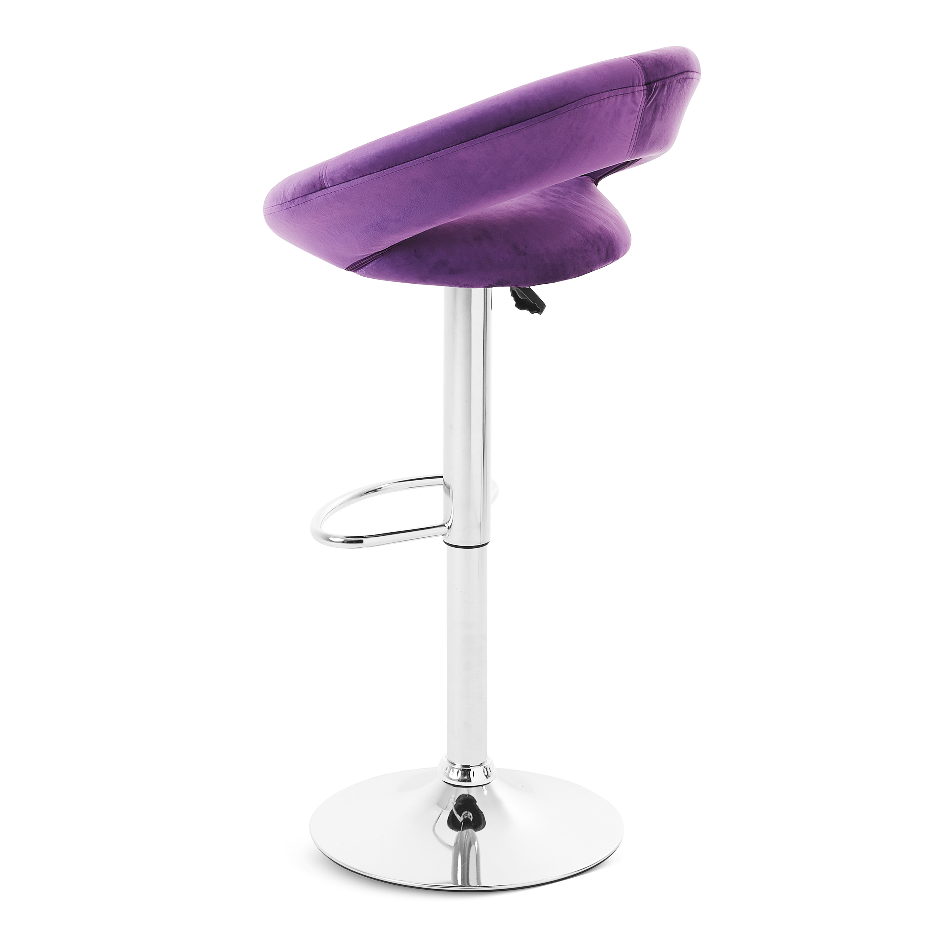 Стул барный хокер Homart 759VB Фиолетовый (9343) - фото 5 Стул барный хокер Homart 759VB Фиолетовый (9343) - фото 5