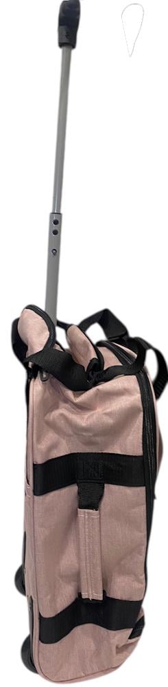 Валіза міні ручна поклажа Bordlite JBTB81 поліестер XS Рожевий - фото 3