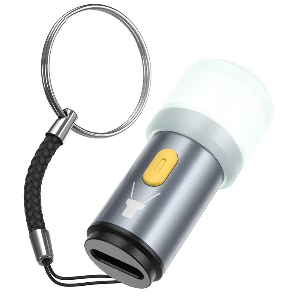 Ліхтарик-брелок Hoco UA38A Type-C to LED Light Grey (2763169787) Ліхтарик-брелок Hoco UA38A Type-C to LED Light Grey (2763169787)