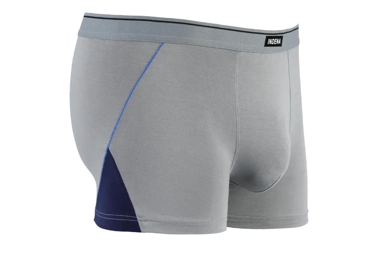 Чоловічі труси INDENA Бамбук 2XL Світло-cірий (205365) - фото 1