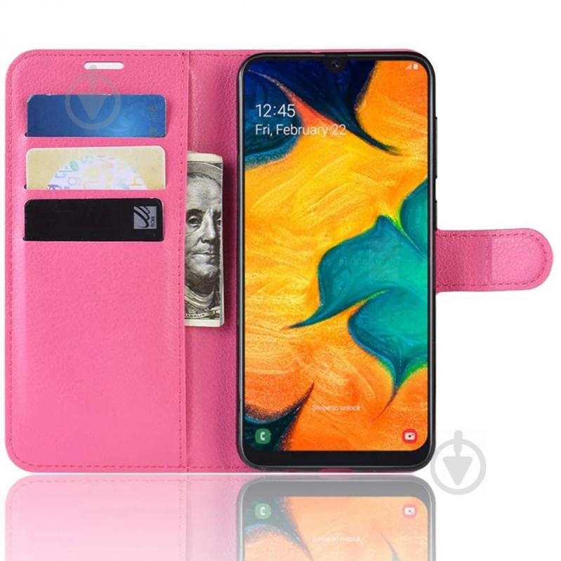 Чехол-книжка Litchie Wallet для Samsung A202 Galaxy A20e Rose (hub_PQsR83992) - фото 5