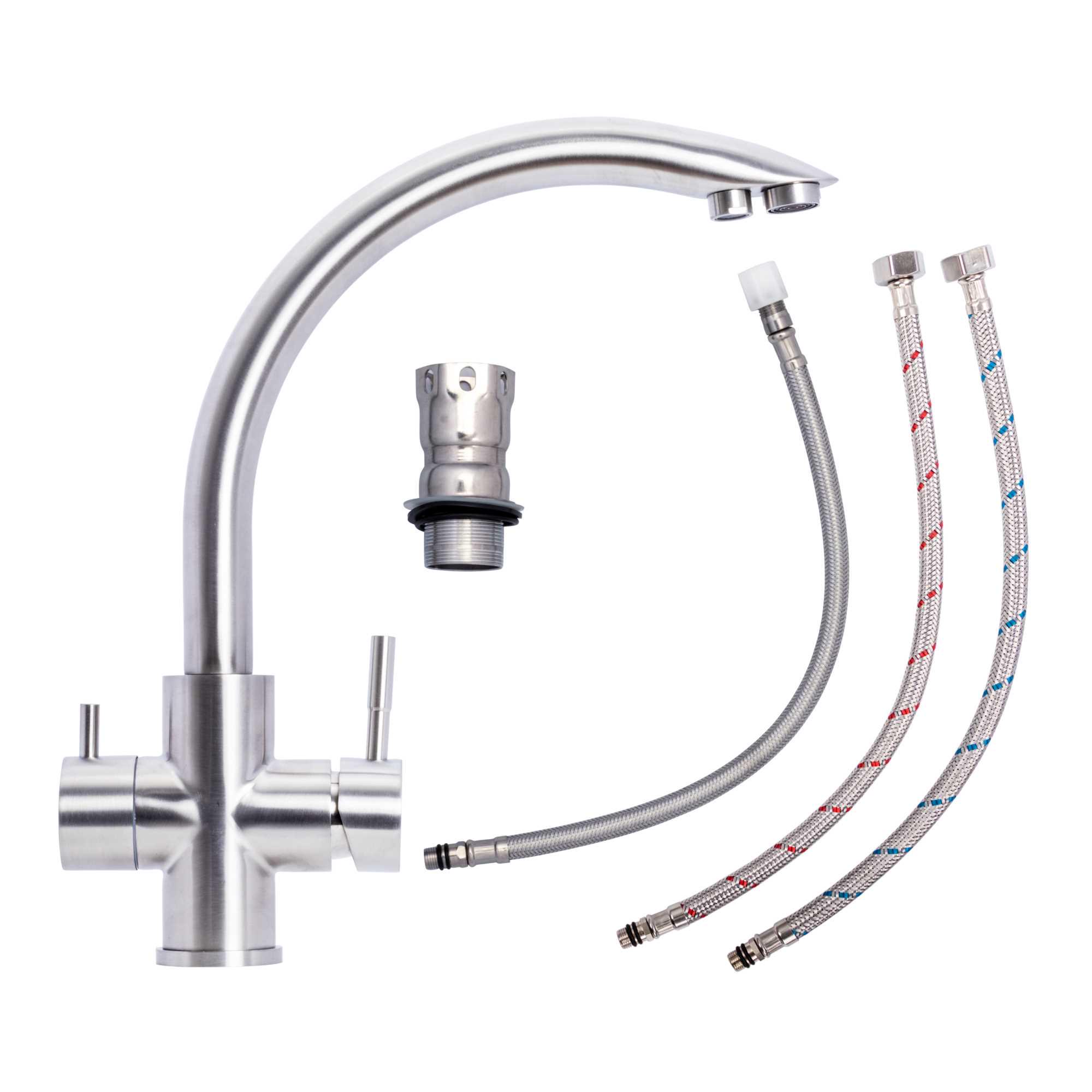 Смеситель под фильтр Platinum KT 6609 (8203) - фото 2 Смеситель под фильтр Platinum KT 6609 (8203) - фото 2