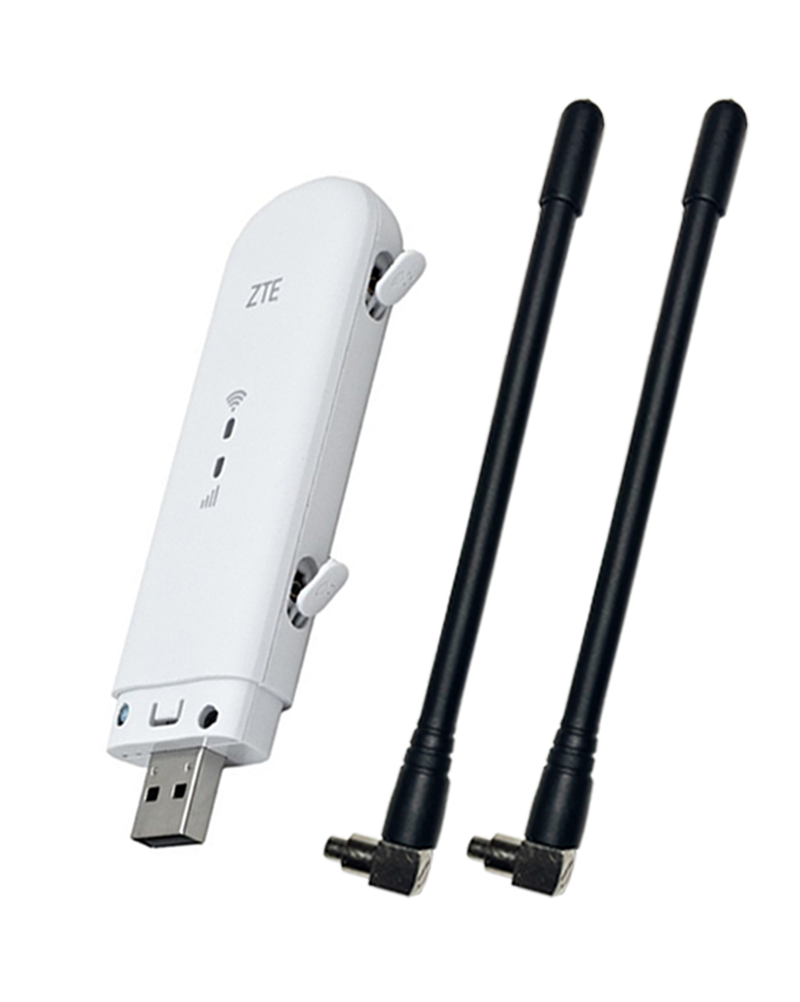 Роутер ZTE 4G-LTE/3G Wi-Fi MF79u и 2 антенны по 4db (23461347)