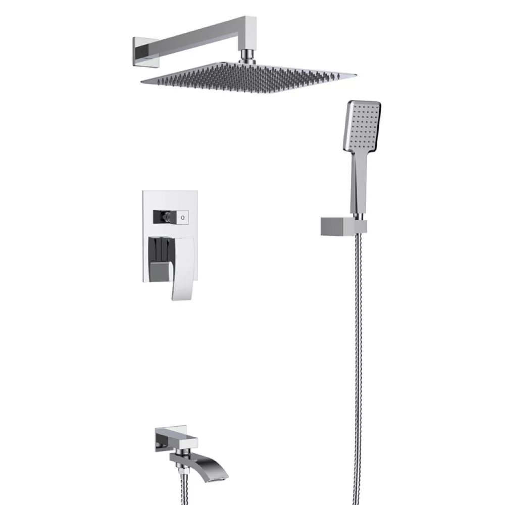 Душевая система встроенная Gappo G7107 3-функции Хром (SQ-1034072)