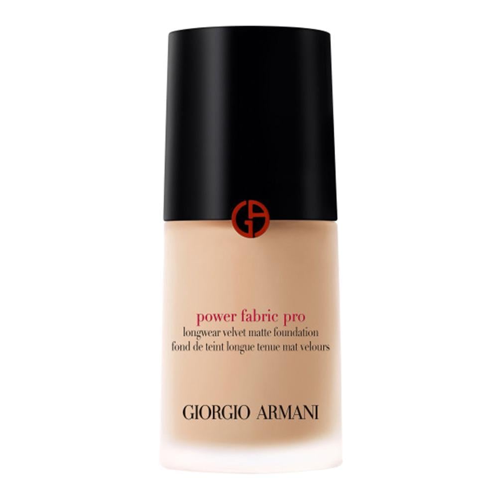 Матирующая тональная основа Giorgio Armani Power Fabric Pro Longwear Velvet Matte Foundation №3 30 мл