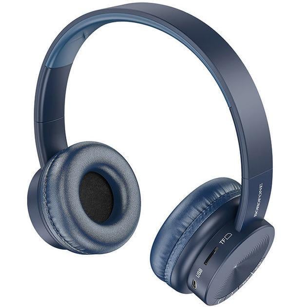 Наушники Borofone BO11-1 Bluetooth Синий (20409441) Наушники Borofone BO11-1 Bluetooth Синий (20409441)