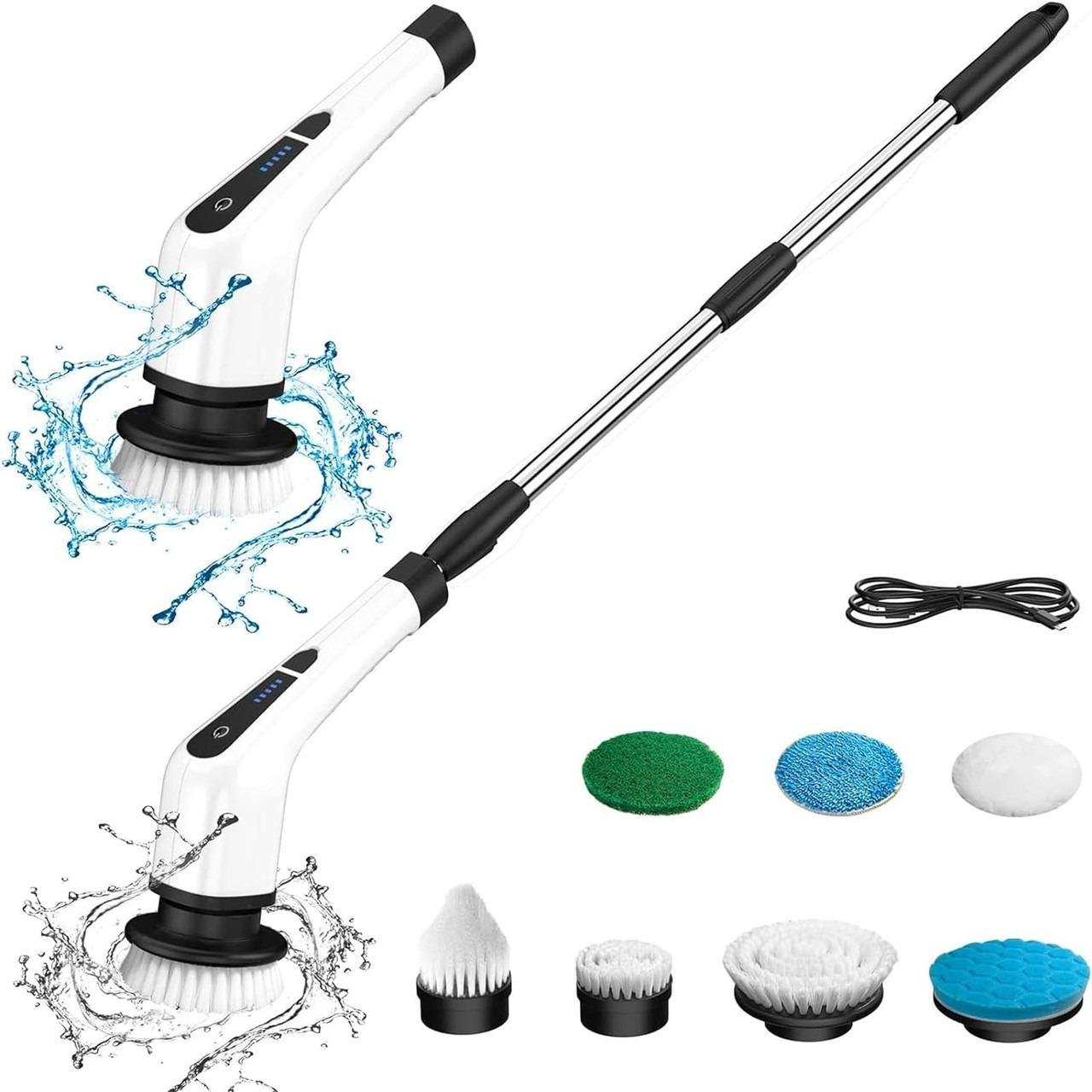 Щітка Electric Cleaning Brush 9in1 для прибирання електрична (XL-774) - фото 4