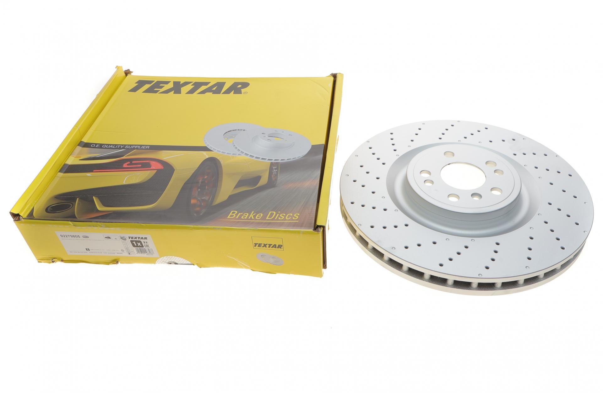 Диск тормозной передний TEXTAR PRO+ для Mercedes M-class W166/GL-class X166 12 375x36 мм (92279805) Диск тормозной передний TEXTAR PRO+ для Mercedes M-class W166/GL-class X166 12 375x36 мм (92279805)