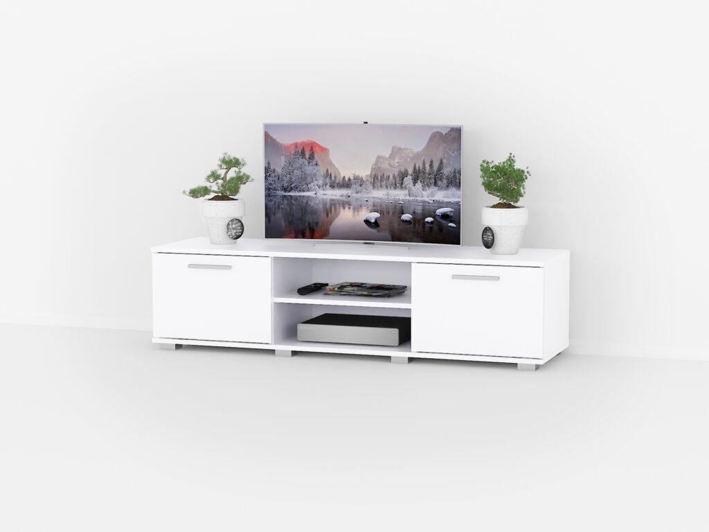 Тумба под ТВ Moreli GT0106 140х40х36 см Белый (24240342)