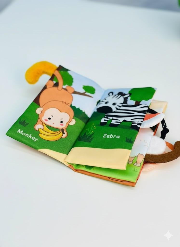 Книжка-шуршалка сенсорна/розвиваюча для малюка з тваринами та пищалкою (2760327590) Книжка-шуршалка сенсорна/розвиваюча для малюка з тваринами та пищалкою (2760327590)