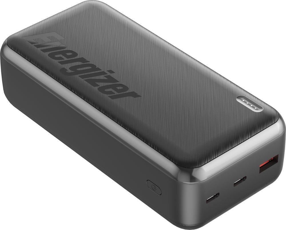 Внешний аккумулятор Energizer UE30055PQ 30000mAh 20W/QC22,5W Черный Внешний аккумулятор Energizer UE30055PQ 30000mAh 20W/QC22,5W Черный