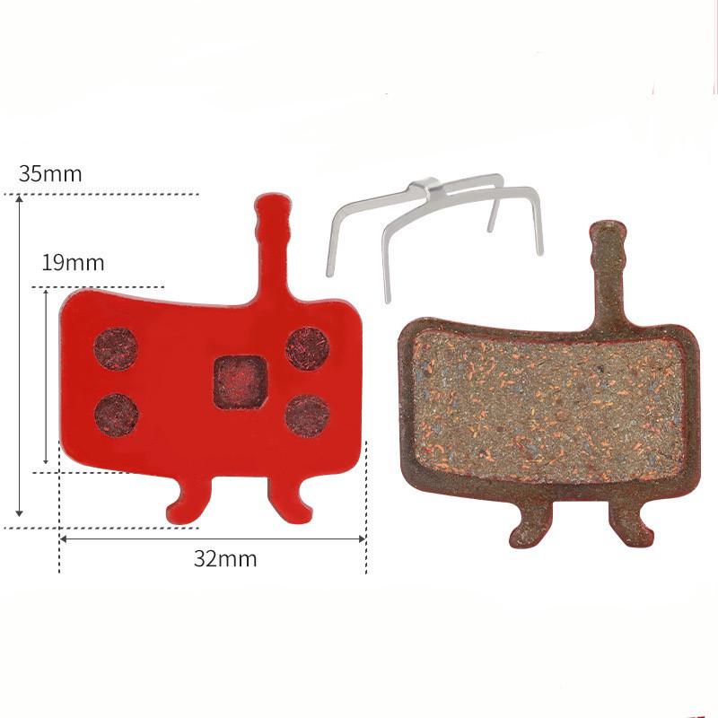 Колодки тормозные велосипедные дисковые DS014 Avid BB7 Juicy J3 J5 J7 35х32 мм - фото 2 Колодки тормозные велосипедные дисковые DS014 Avid BB7 Juicy J3 J5 J7 35х32 мм - фото 2