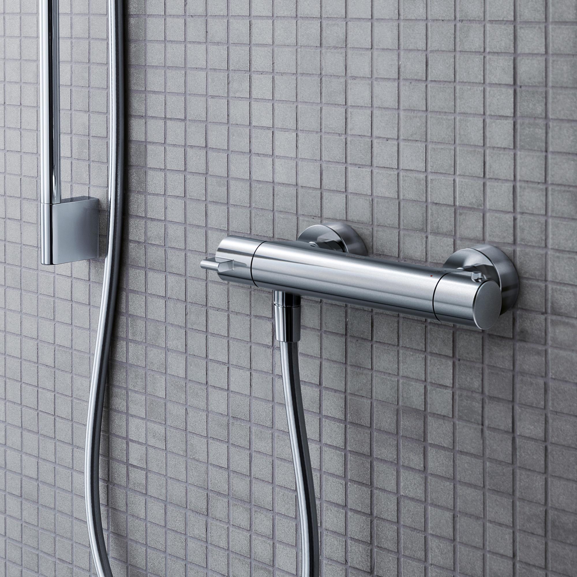 Cмеситель для душа DURAVIT B.1 B14220000010 с термостатом Хром (113408) - фото 5