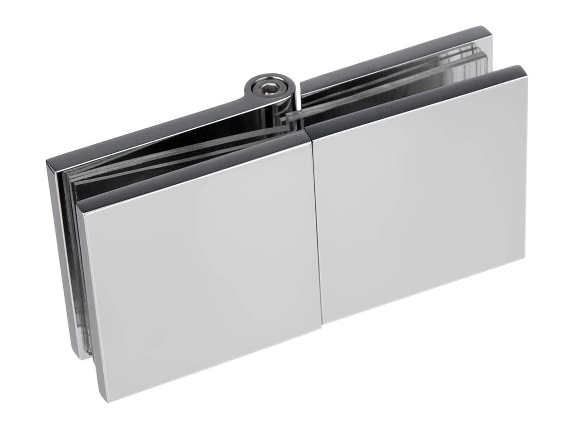 Конектор Giff Glass Premio MILANO регульований скло-скло Хром полірований (25232712)