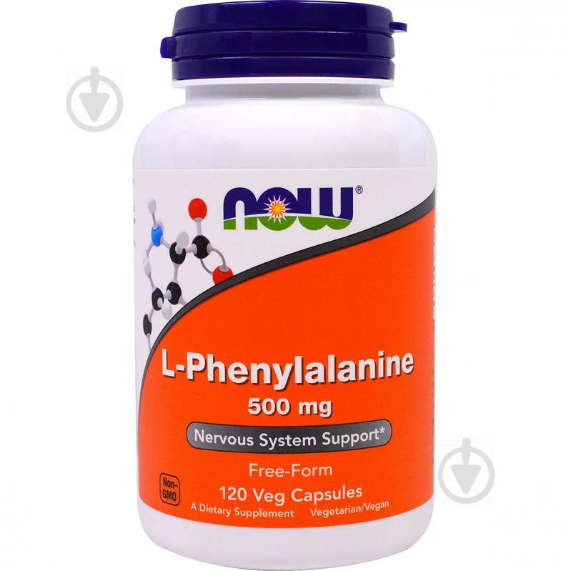 L-Фенилаланин Now Foods 500 мг 120 капсул (NF0132)