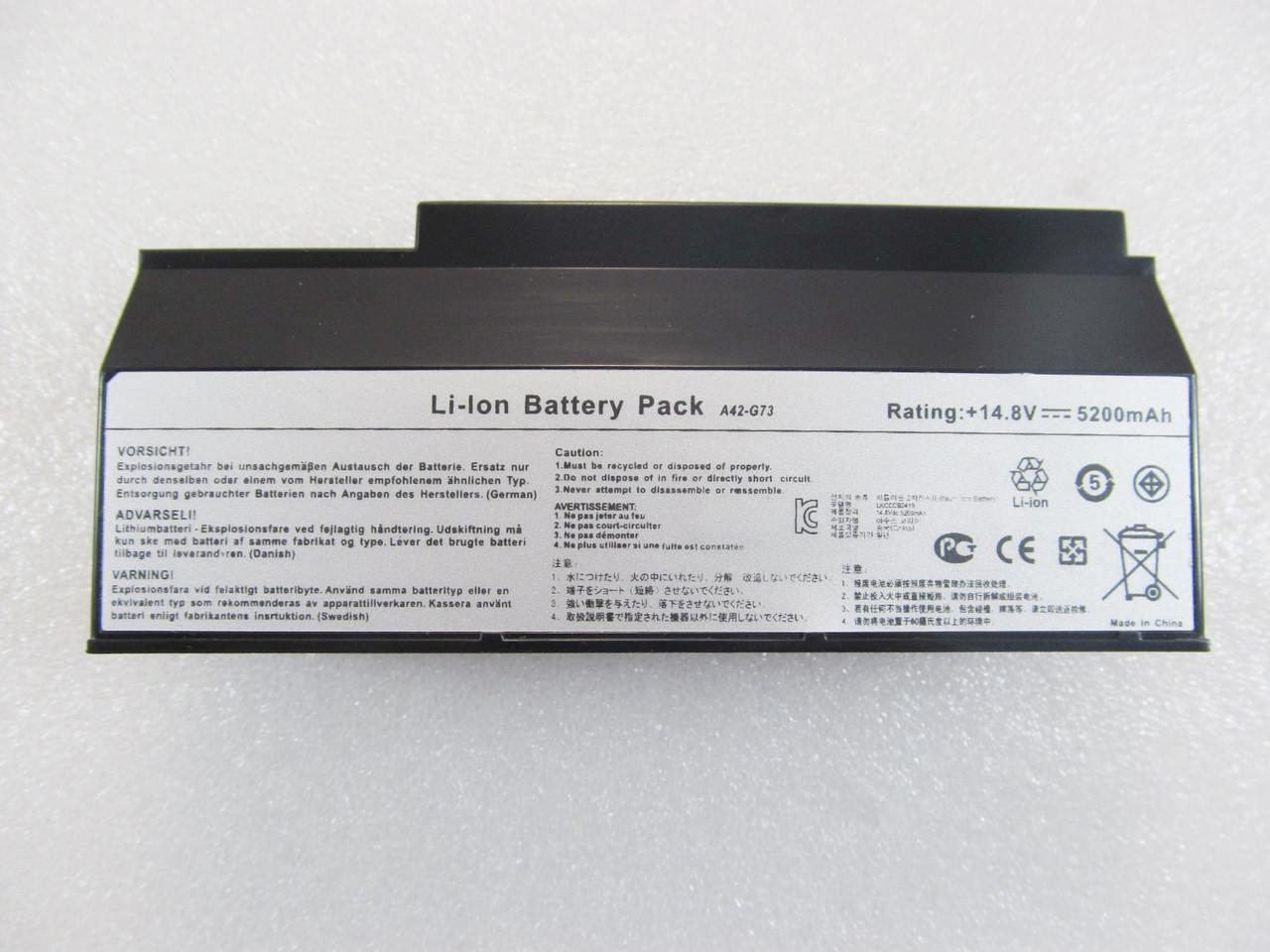 Аккумулятор для ноутбука Asus A42-G73 (A41464)