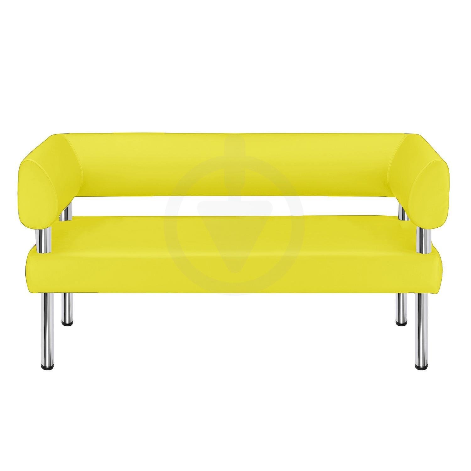 Диван офисный AVVS tech с подлокотниками для ожидания/приемной 100 см Желтый (podlokotnik-75x100-yellow) - фото 2 Диван офисный AVVS tech с подлокотниками для ожидания/приемной 100 см Желтый (podlokotnik-75x100-yellow) - фото 2
