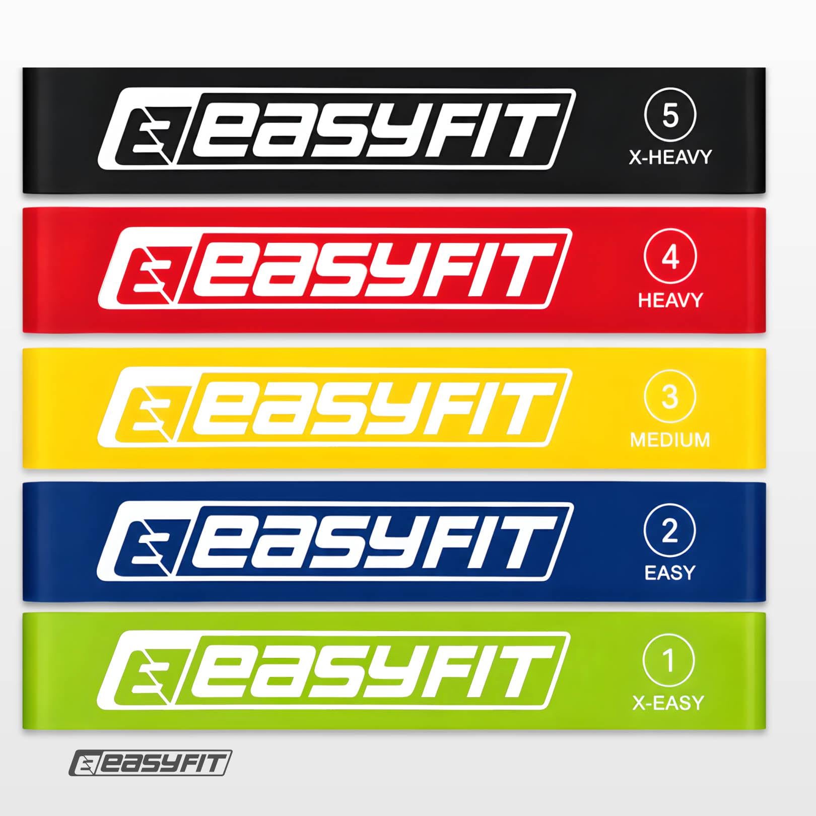 Гумки для фітнесу EasyFit 5 шт. (EF5RZ) - фото 6 Гумки для фітнесу EasyFit 5 шт. (EF5RZ) - фото 6