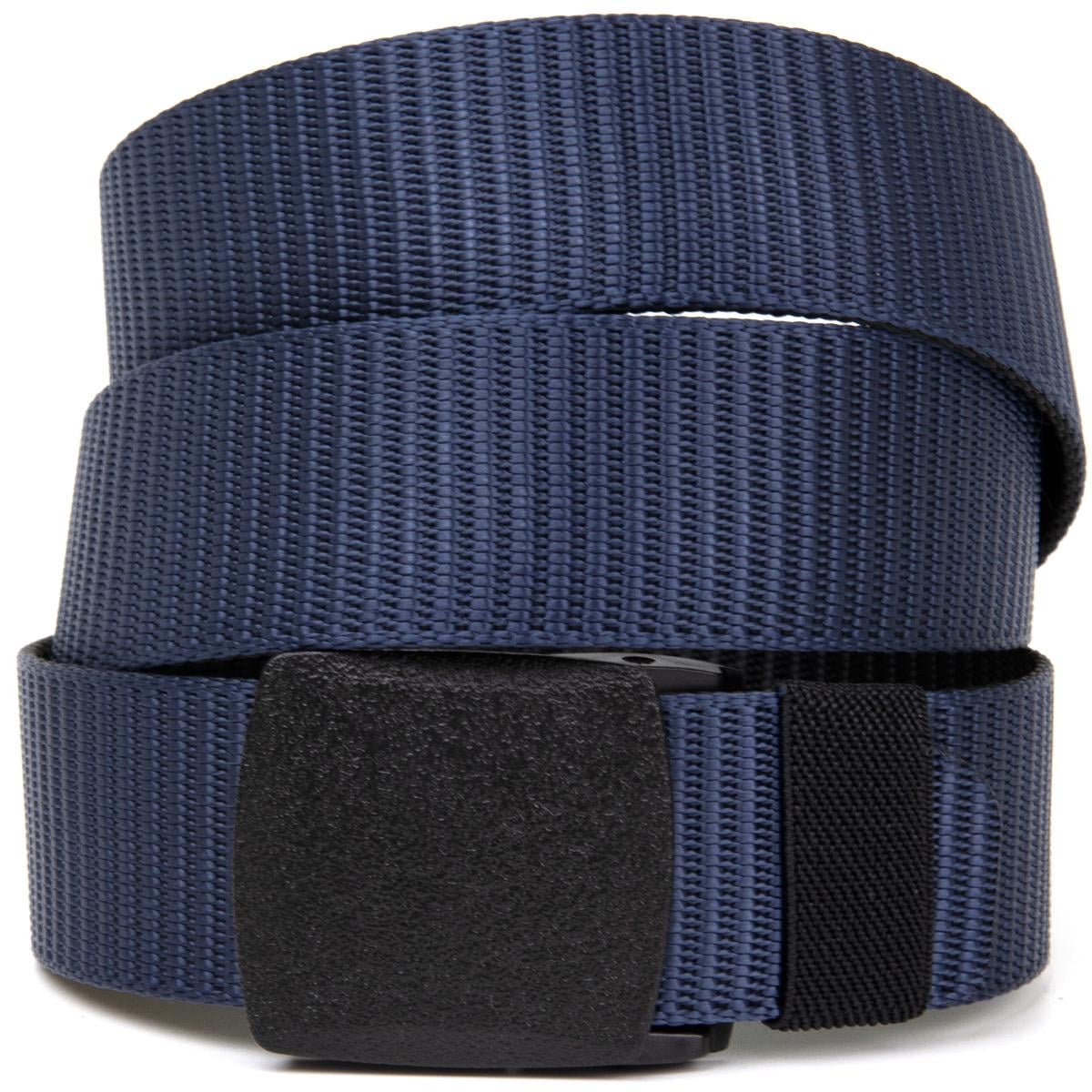 Текстильный ремень Vintage Belt 20536 с матовой пряжкой Синий Текстильный ремень Vintage Belt 20536 с матовой пряжкой Синий