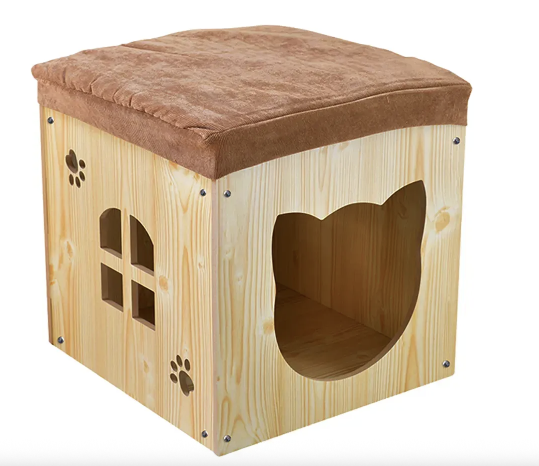 Будиночок для кота Volso дерев'яний (31836890) Будиночок для кота Volso дерев'яний (31836890)