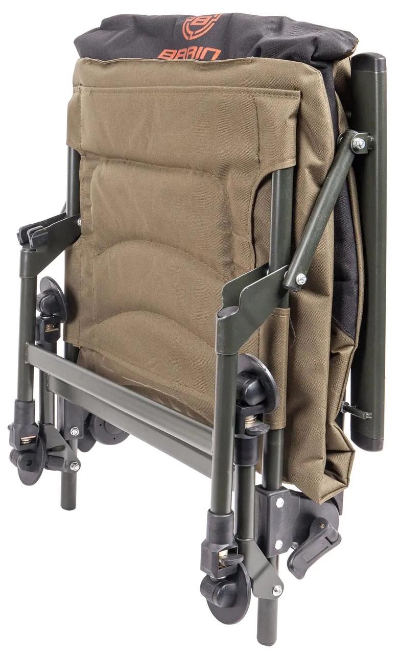 Крісло туристичне для риболовлі Brain Eco Recliner Armchair HYC032AL-LOW-III Sand (2577437276) - фото 3