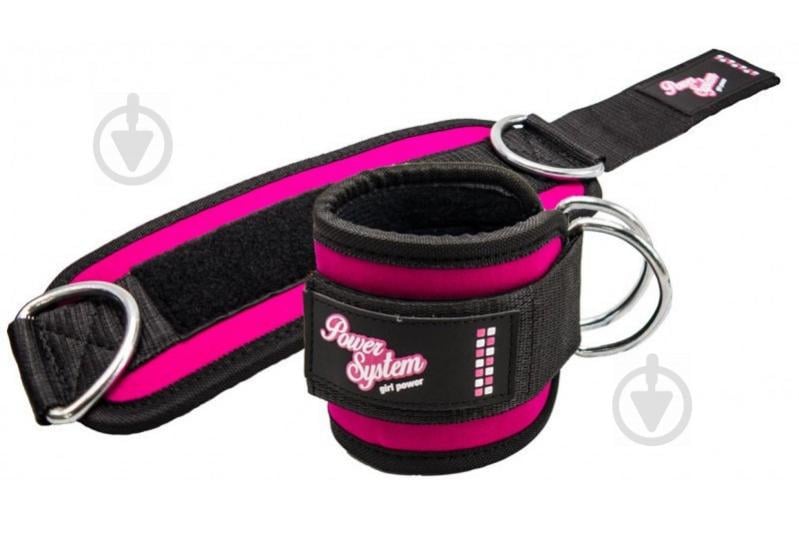 Манжеты на лодыжку Power System Ankle Strap Gym Babe PS-3450 Pink