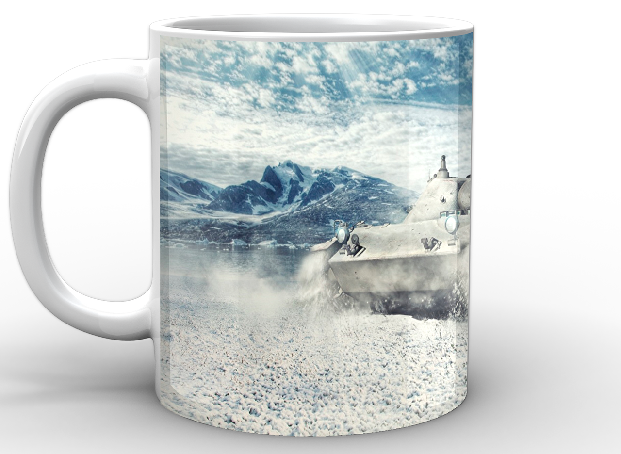 Чашка World of Tanks снег 330 мл (WT.02.039)