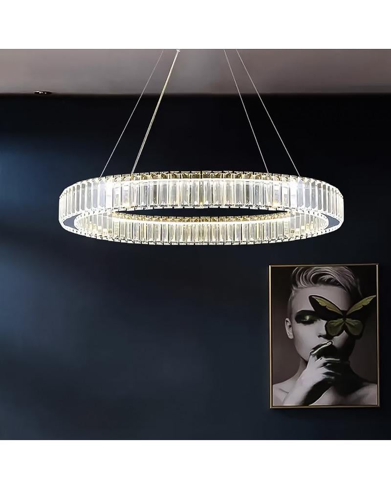 Люстра MJ-Light MJ16047 Crystal LED 1x48W 3000K-3200K IP20 (12087667)