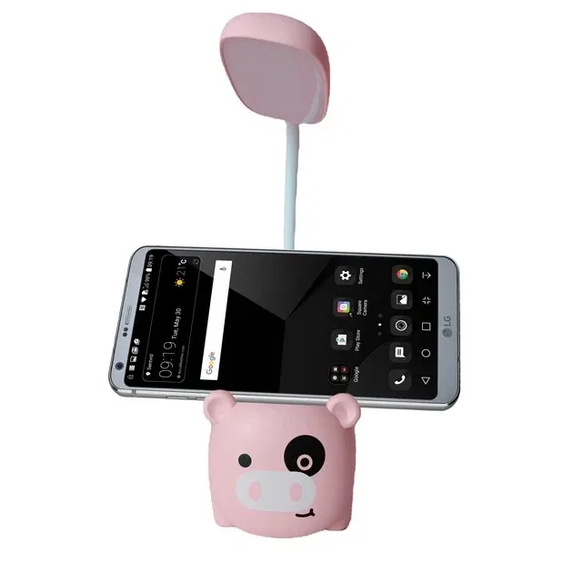Лампа Quite Light Piggy с органайзером для ручек и подставкой для телефона - фото 5 Лампа Quite Light Piggy с органайзером для ручек и подставкой для телефона - фото 5