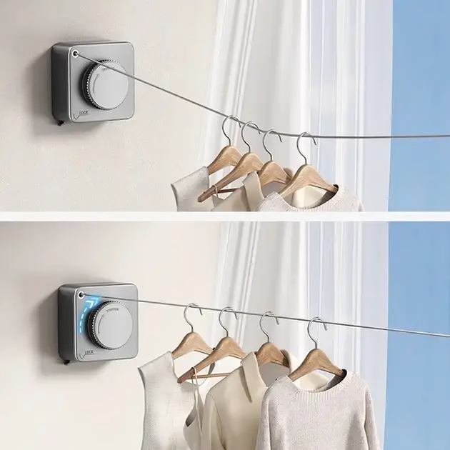 Сушарка для білизни з висувною мотузкою 4,2 м до 20 кг (5971) - фото 7 Сушарка для білизни з висувною мотузкою 4,2 м до 20 кг (5971) - фото 7