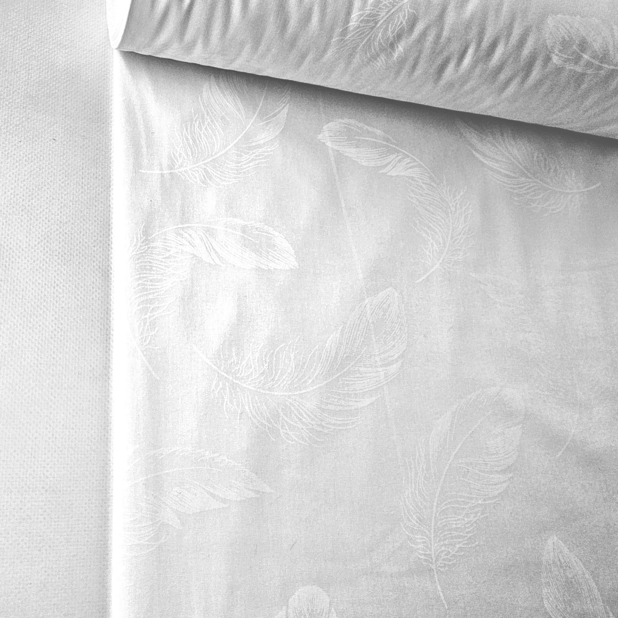 Ткань для постельного белья ранфорс перья 240 см Белый (2224410759-66 03319)