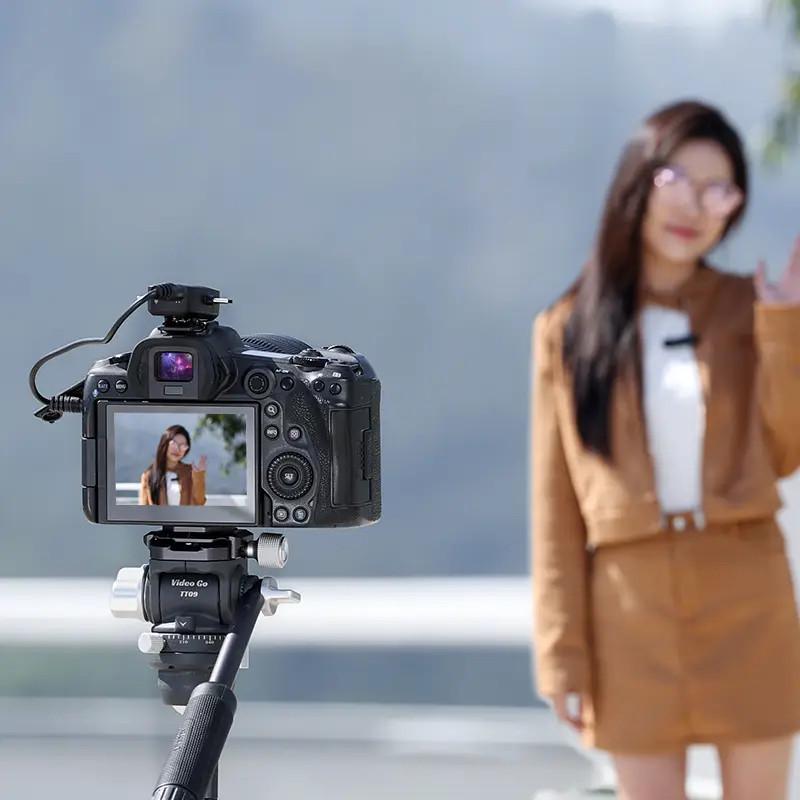 Микрофон беспроводной двойной Ulanzi V6 kr 3в1 iPhone/Android/камера 50 м (2226181866) - фото 6 Микрофон беспроводной двойной Ulanzi V6 kr 3в1 iPhone/Android/камера 50 м (2226181866) - фото 6