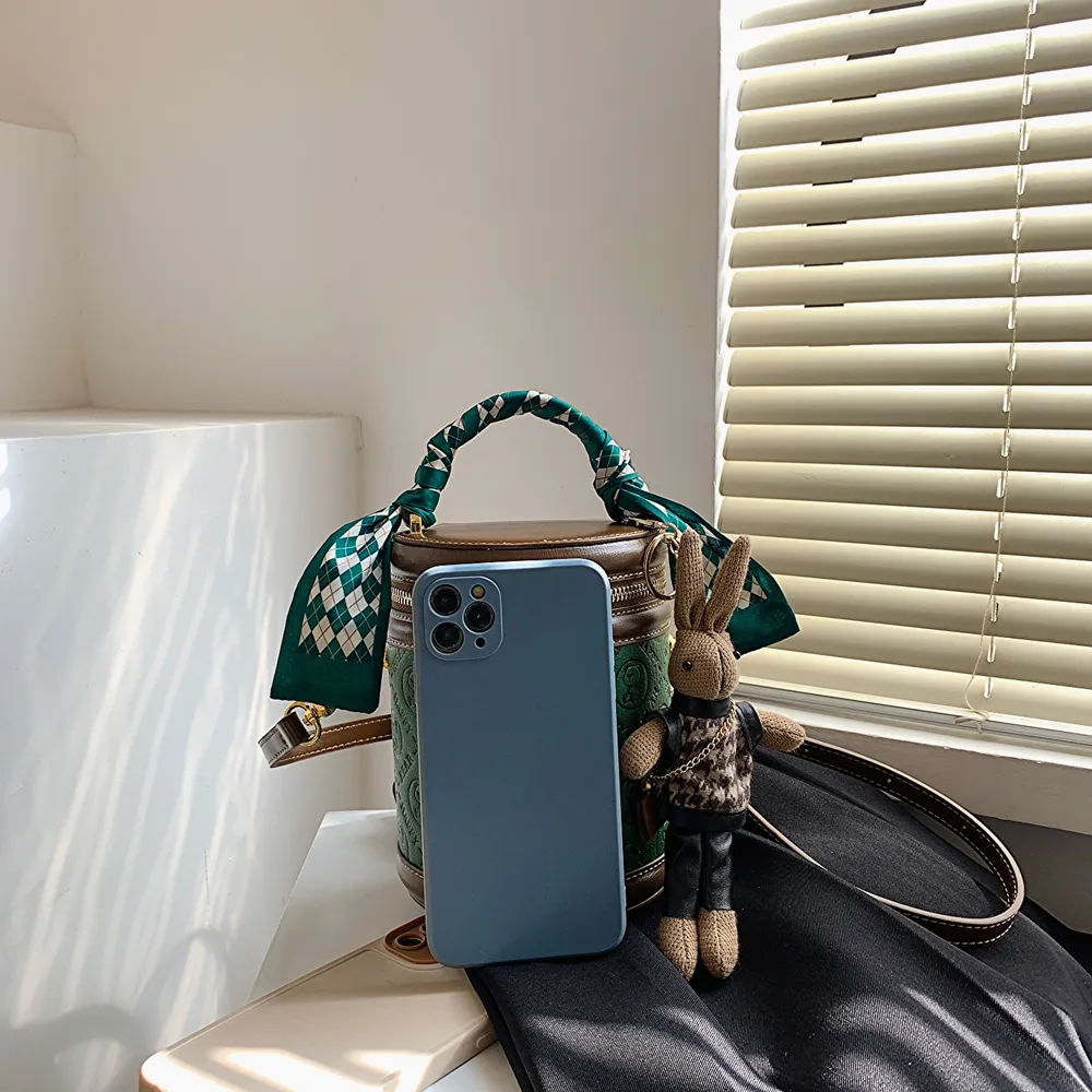 Сумка женская через плечо Beibaobao Зеленый (2308447464) - фото 9 Сумка женская через плечо Beibaobao Зеленый (2308447464) - фото 9