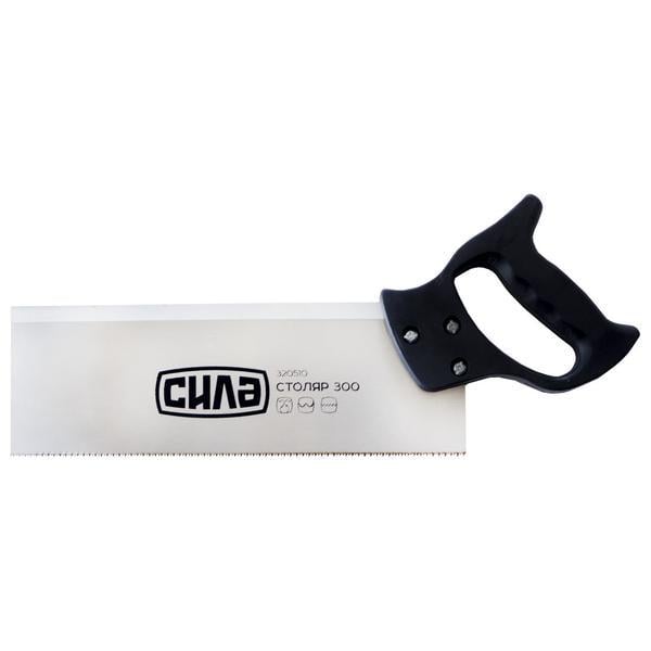 Ножівка по дереву пасовочна Сила Столяр 300 мм з пластиковою рукояткою (320510)