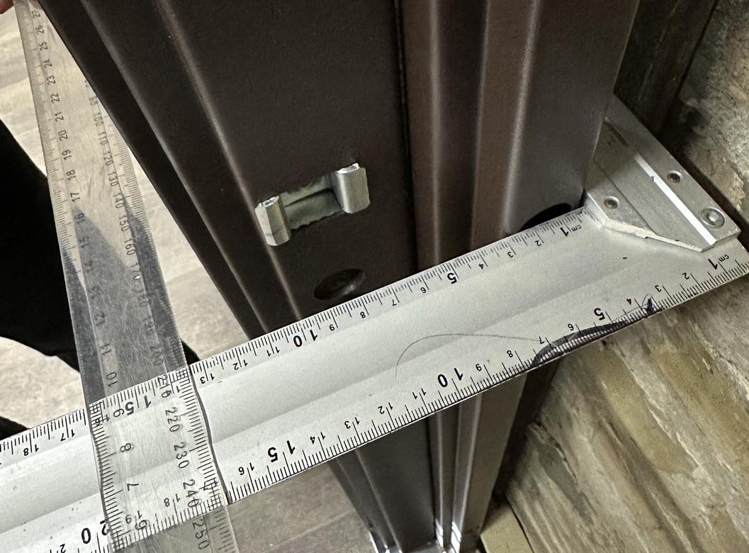 Дверь входная улица Redfort Стрит браун люкс молдинг ПВХ с терморазрывом 960х2040 мм Коричневый/Орех темный (23537602) - фото 10